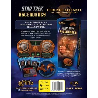 Star Trek Ascendancy - Ferengi Expansion (EN)