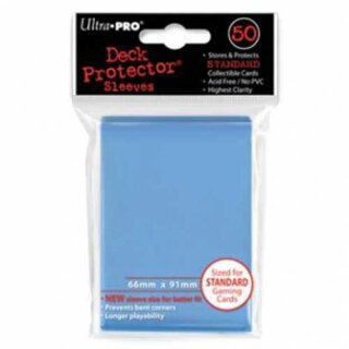 Matte Deck Protector Sleeves Eclipse Ultra Pro Hellblau small 60 