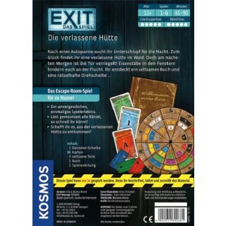 EXIT - Das Spiel: Die verlassene H&uuml;tte (DE)