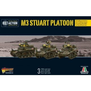 M3 Stuart Troop (plastic)