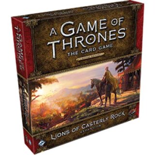 A Game of Thrones The Card Game 2nd Edition: Lions of Casterly Rock Deluxe Expansion (EN)