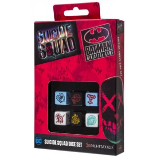 Batman Miniature Game - D6 Suicide Squad Dice Set (6)