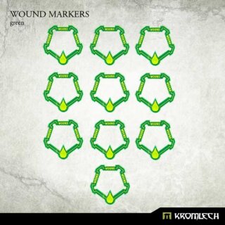 Wound Markers green (10)