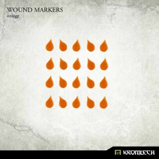 Wound Markers orange (10)