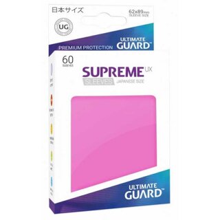 Supreme UX Sleeves Japanese Size Pink (60)
