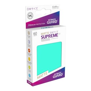 Supreme UX Sleeves Japanese Size Matte T&uuml;rkis (60)