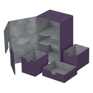 UG - Twin Flip&acute;n&acute;Tray Deck Case 160+ Xenoskin Violett