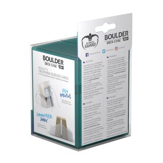 Ultimate Guard Boulder Deck Case 100+ Standard Size Malachit