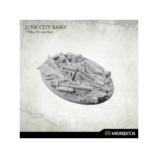Junk City Bases - oval 120 mm flyer