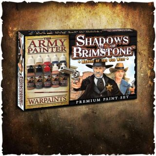 Shadows of Brimstone: Paint Set #1 Heroes of the Old West