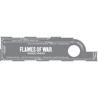 Flames of War Range Finder