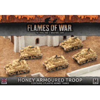 Desert Rats Honey Armoured Troop