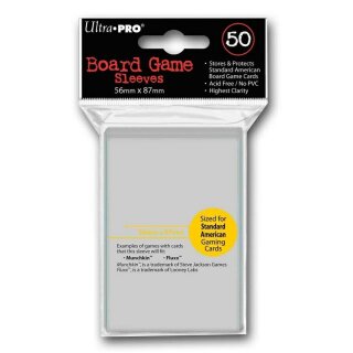 UP - Board Game Sleeves - American Standard (50 Sleeves)