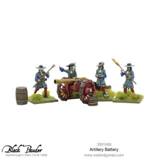 Marlboroughs Wars: Artillery battery
