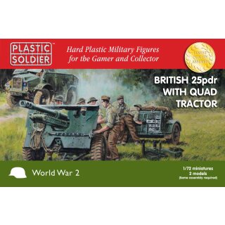 1:72 British 25pdr and Morris Quad Tractor