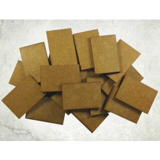 HDF Bases Rectangle 60x40mm (20)