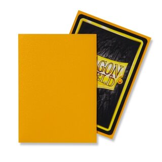 Schutzh&uuml;llen Dragon Shield Matte: Matte Yellow (100 St&uuml;ck)