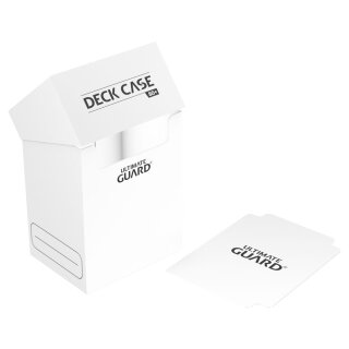 Ultimate Guard Kartenbox Card Case 80+ Wei&szlig;