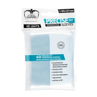 Ultimate Guard Precise-Fit Sleeves  Clear (40)