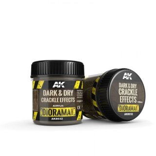 AK Dark and Dry Crackle Effects 100ml (Acryl)