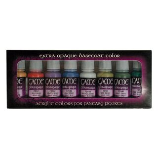 Game Color Set: Extra Opaque Basecoat Colours 8 Stk. (GA72294)