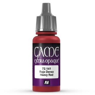 Game Color Extra Opaque Heavy Red 17 ml (72141)