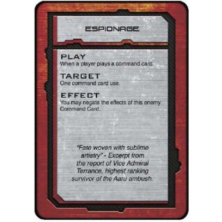Dropfleet Commander Shaltari Command Cards (EN)