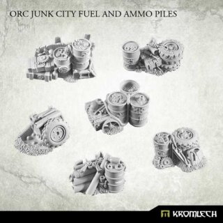 Orc junk City Fuel and Ammo Piles (6)