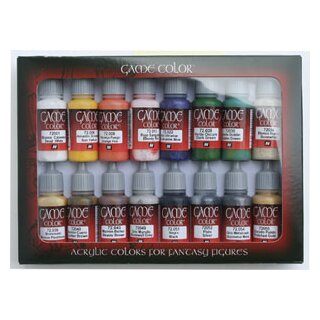 Vallejo Paint 17ml Bottle Panzer Aces Paint Set #2 (8 Colors: #309