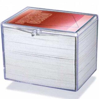 UP - Hinged Clear Box (For 150 Cards)