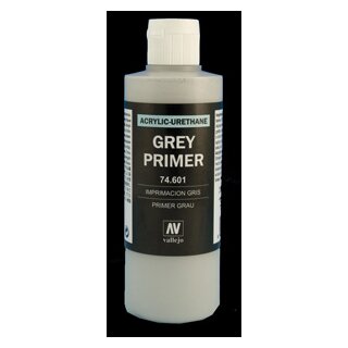Vallejo Primer Grey Acrylic-Polyurethane 200ml (VA74601)