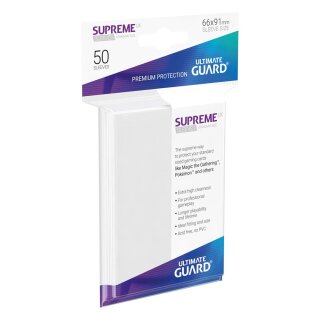 Supreme UX Sleeves Standard Size Wei&szlig; (50)