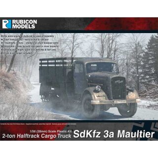 Sd.Kfz. 3a Maultier 2 ton Half-Track Cargo Truck