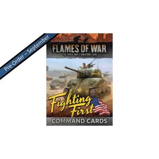 Flames of War Fighting First Command Cards (EN)