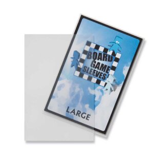 Kartenspiel-H&uuml;lle, gro&szlig; (50 St&uuml;ck, 59 x 92 mm), blendfrei