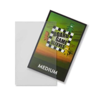 Kartenspiel-H&uuml;lle, mittel (50 St&uuml;ck, 57 x 89mm) blendfrei
