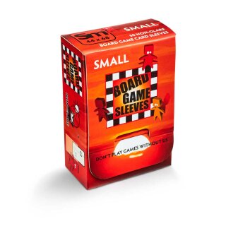 Kartenspiel-H&uuml;lle, klein (50 St&uuml;ck, 44 x 68mm) blendfrei
