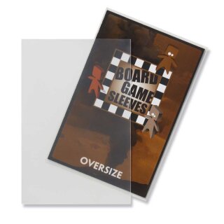 Kartenspiel-H&uuml;lle, &uuml;bergro&szlig; (50 St&uuml;ck, 79 x 120mm) blendfrei