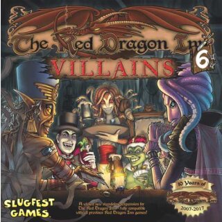 Red Dragon Inn 6: Villains (Red Dragon Exp., Stand Alone Boxed Card Game)