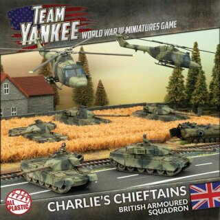 British Charlies Chieftans Army Deal (plastic)