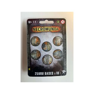 Mailorder: Necromunda-Bases (25 mm) (10)