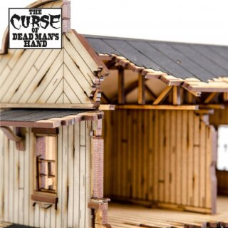 28mm Curse of Dead Mans Hand: Ramshackle House 4
