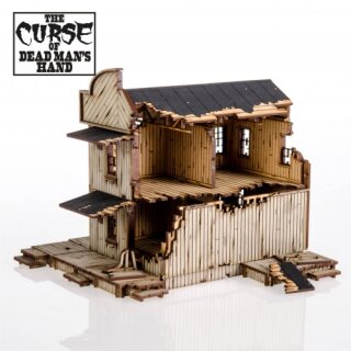 28mm Curse of Dead Mans Hand: Ramshackle House 4