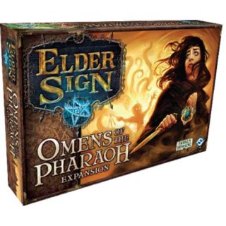 Arkham Horror Elder Sign | Omens of the Dark Pharaoh Expansion (EN)