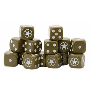 Allied Star D6 Dice (16)