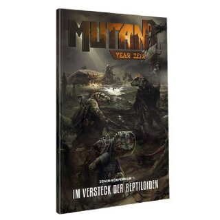 Mutant: Jahr Null Das Versteck der Reptiloiden Das Zonenkompendium Nummer 1 (Softcover) (DE)