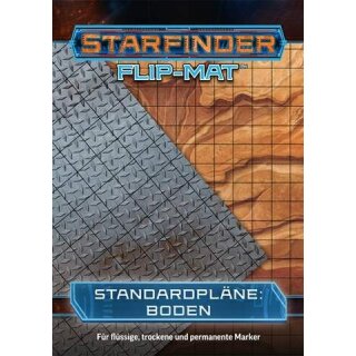 Starfinder Flip-Mat: Einfaches Gel&auml;nde (DE)