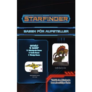 Starfinder Basen f&uuml;r Aufsteller (DE)