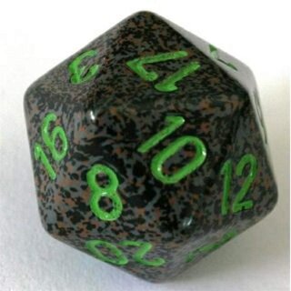 Speckled Earth 34mm d20 Dice