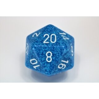 Speckled Water 34mm d20 Dice